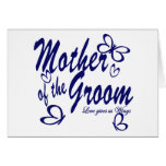 Butterfly/Mother of the Groom Greeting Card