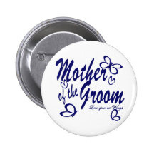 Butterfly/Mother of the Groom Pin