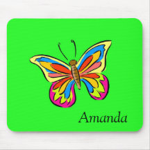 Butterfly Mouse Pad