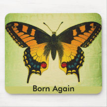Butterfly mousepad