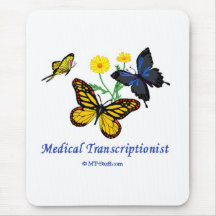 Butterfly MT Mouse Mats