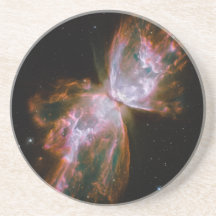Butterfly Nebula Drink Coaster