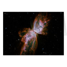 Butterfly Nebula Greeting Cards