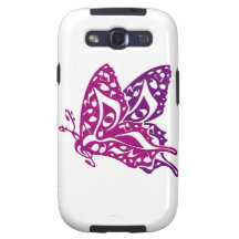 Butterfly_Notes Galaxy S3 Covers