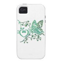 Butterfly_Notes iPhone 4/4S Cover