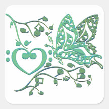 Butterfly_Notes Stickers