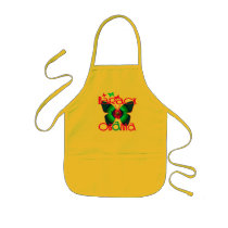 BUTTERFLY OBAMA  DESIGN APRON