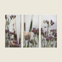 Butterfly on Flower canvas prints