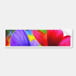 Butterfly Painting Art - Multi Bumper Stickers