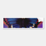Butterfly Painting Art - Multi Bumper Stickers