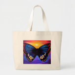 Butterfly Painting Art - Multi Canvas Bags