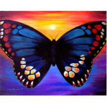 Butterfly Painting Art - Multi Photo Cut Outs