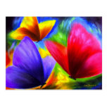 Butterfly Painting Art - Multi Postcards