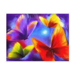 Butterfly Parade Painting Art - Multi Postcards
