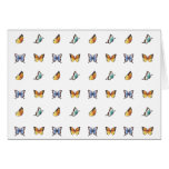 Butterfly Pattern: Vector Art Greeting Cards