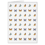 Butterfly Pattern: Vector Art Card