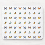 Butterfly Pattern: Vector Art mousepads