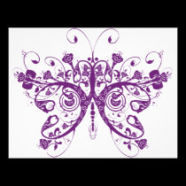Butterfly invitations
