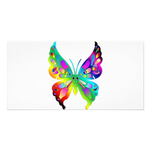Butterfly Photo Card Template