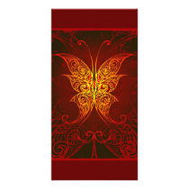 butterfly photo greeting card