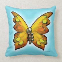 Butterfly Throw Pillow