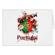 Butterfly Portugal Card
