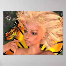 Butterfly Princess Poster
