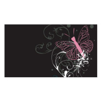 Butterfly Profile Card Business Card