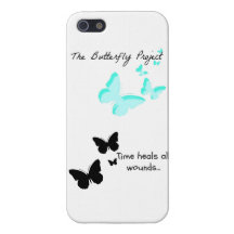 Butterfly Project/Time heals all iPhone 5 Case