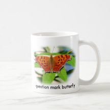 butterfly_question_mark_oval coffee mug