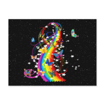 Butterfly Rainbow Postcards