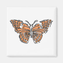 Butterfly Refrigerator Magnet