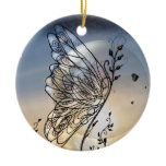 Butterfly Rising! Christmas Ornament
