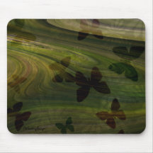 Butterfly Shadows Mouse Pad