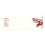 Butterfly - Skinny Business Cards