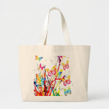 butterfly splash bag