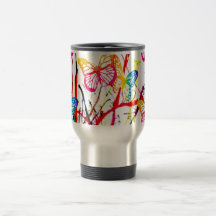 butterfly splash mug