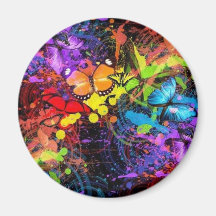 butterfly-splatter-welcome-default fridge magnets