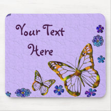 Butterfly Spring Mousepad