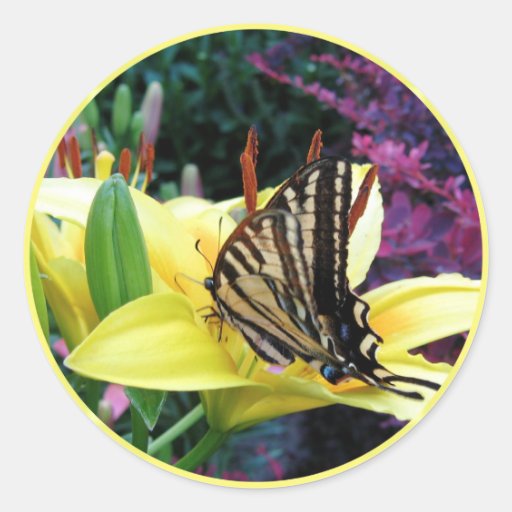 Butterfly Spring Stickers