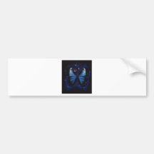Butterfly Stars Bumper Stickers