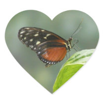 Butterfly Heart Stickers