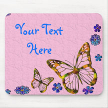 Butterfly Sunrise Mousepad