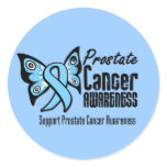 Butterfly Tattoo - Prostate Cancer Sticker