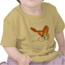 butterfly tee shirt