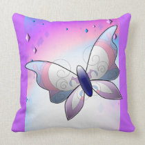 Butterfly throw pillow (Customizable!) pillows