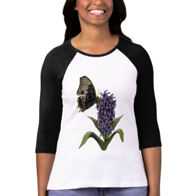 butterfly tshirt by BlackPtah