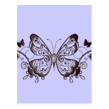 Butterfly Vines Postcard
