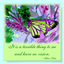 Butterfly Vision Art posters
