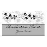 Butterfly Visions in Black and Grey Business Card